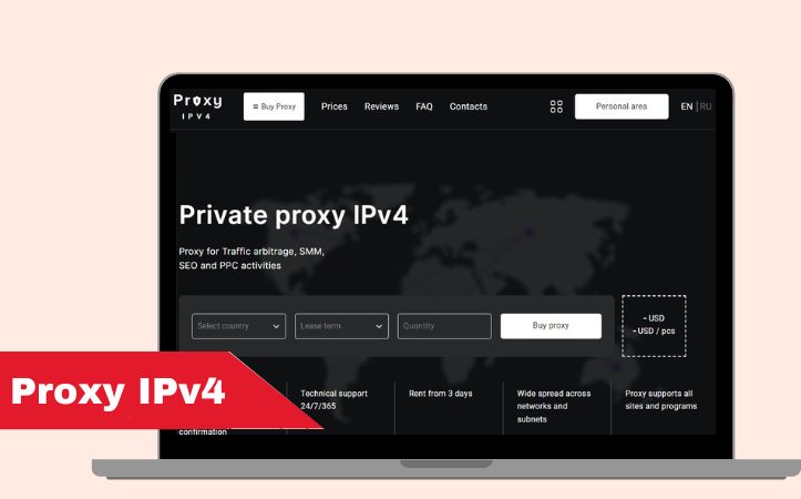 Proxy IPv4 server IP